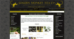 Desktop Screenshot of goldenmonkeyteacompany.co.uk